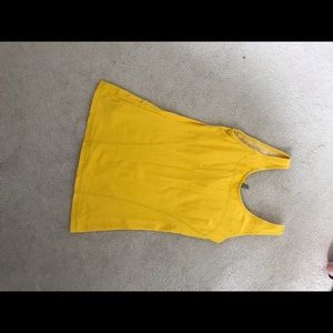 EUC - Lole yellow tank top